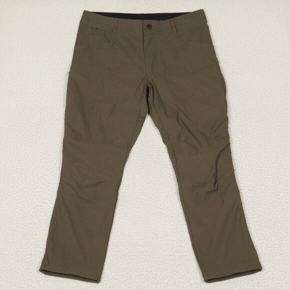 Kuhl Renegade Rock Pant Mens 34 Buckskin Khaki 29" Inseam Stretch Performance - Picture 1 of 15